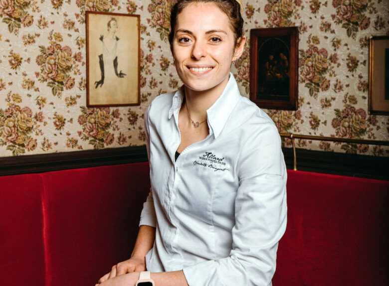 Charlotte Bringant - Cheffe Restaurant Allard